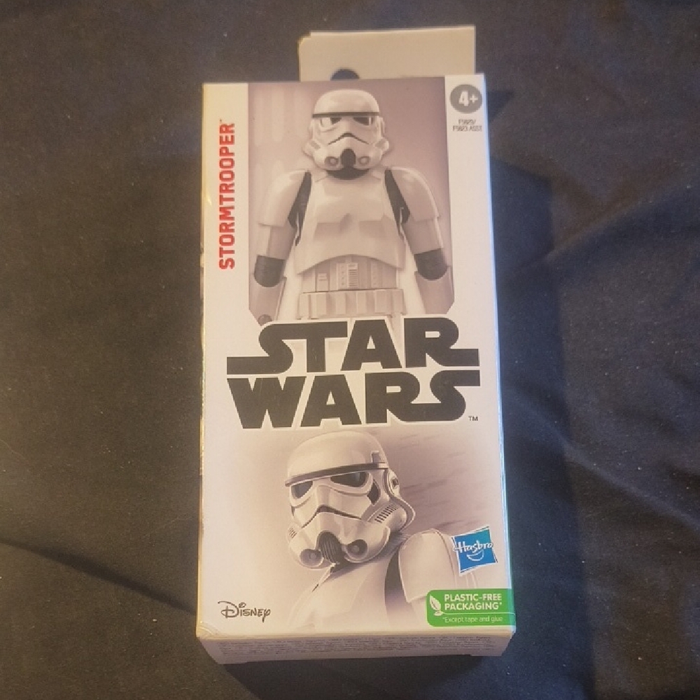 Hasbro Star Wars Stormtrooper Figure in Black and White Box
